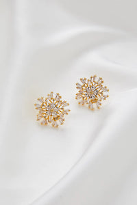 Amélie George Kate Stud Earrings, Gold