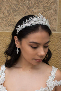 Windsor Bridal Maria Crown, Silver