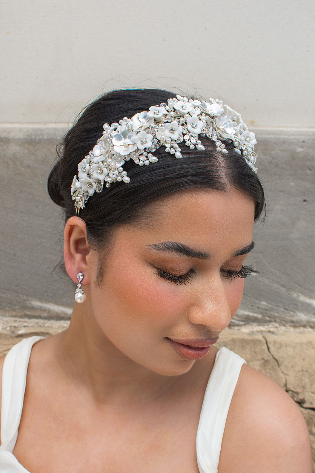 Windsor Bridal Octavia Crown, Silver