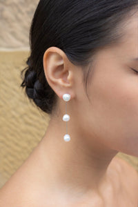 Windsor Bridal Jewellery Bella Earrings, Silver